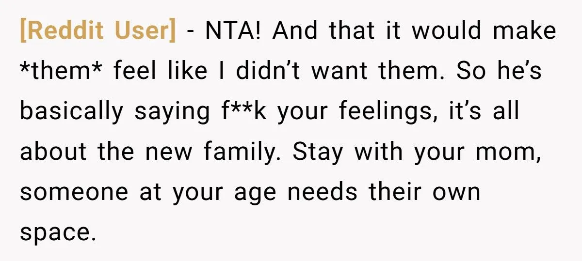 Teen Refuses To Sleep In Shared Room After Dad’s New Wife Moves Her Daughters In