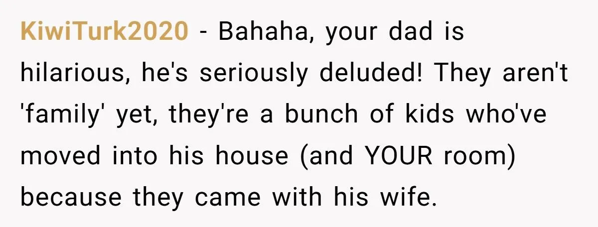 Teen Refuses To Sleep In Shared Room After Dad’s New Wife Moves Her Daughters In