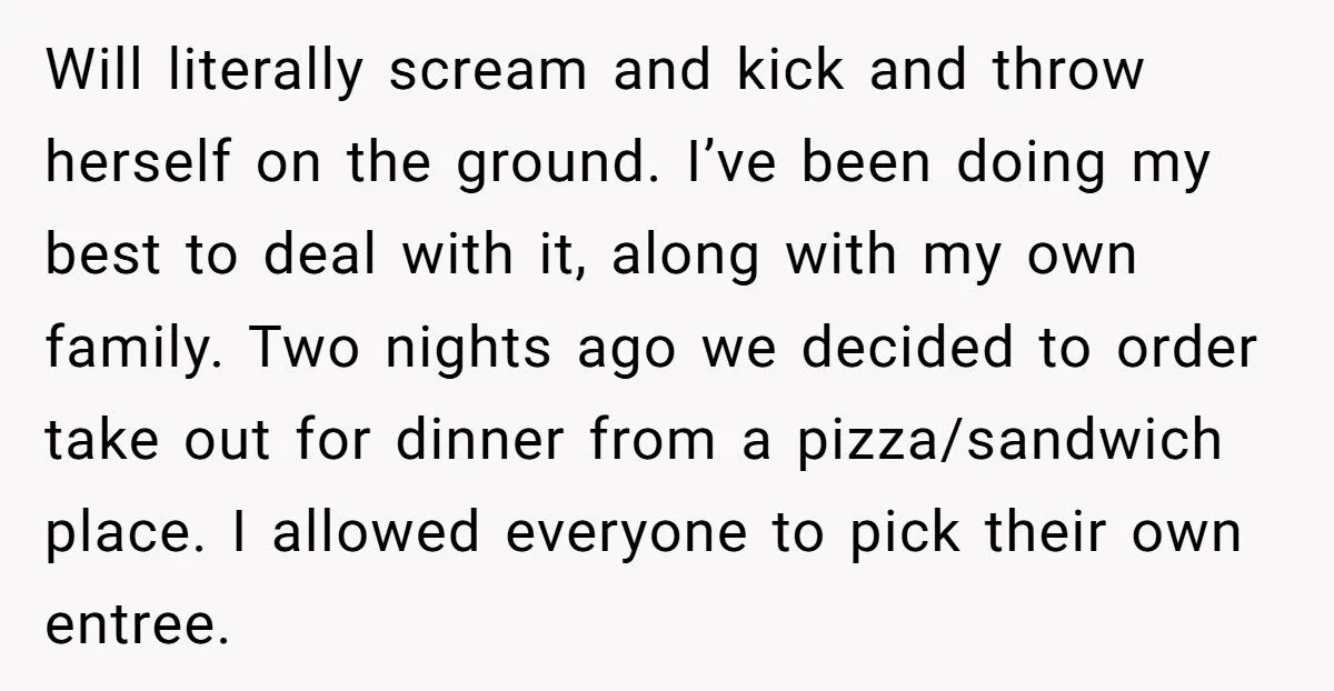 Uncle Refuses To Give Niece Pizza After She Demanded Sushi And Threw His Phone