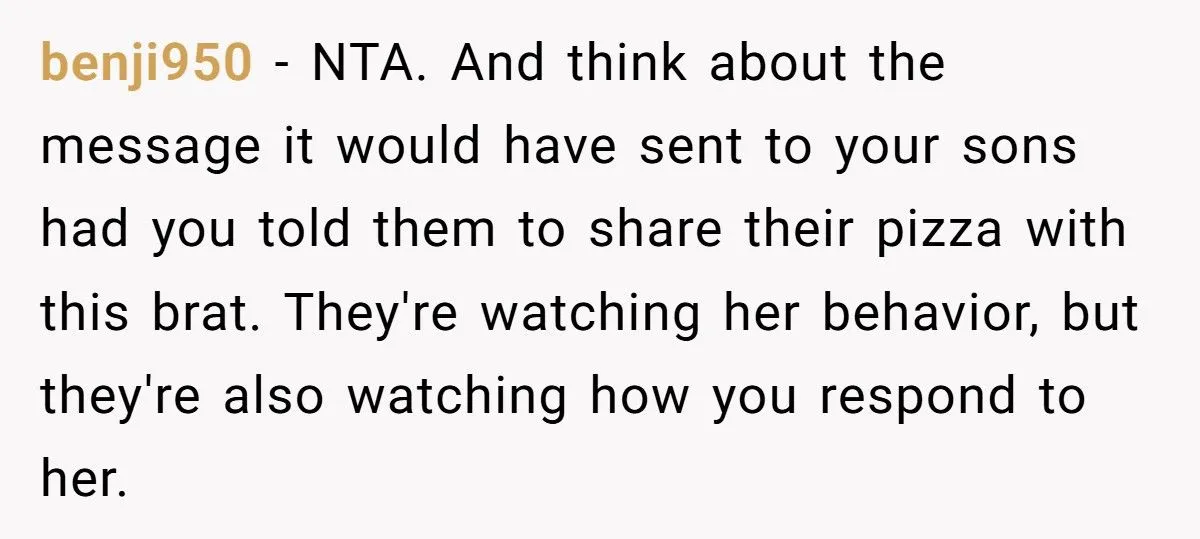 Uncle Refuses To Give Niece Pizza After She Demanded Sushi And Threw His Phone