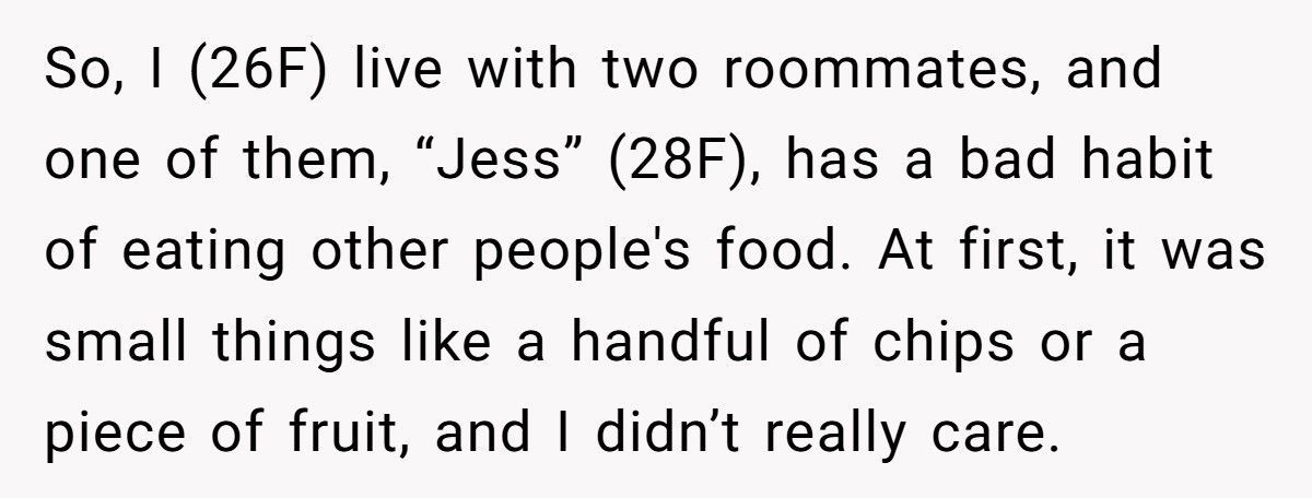 Roommate Furious After Being Busted For Stealing Food, Calls Pantry Lock “Childish”