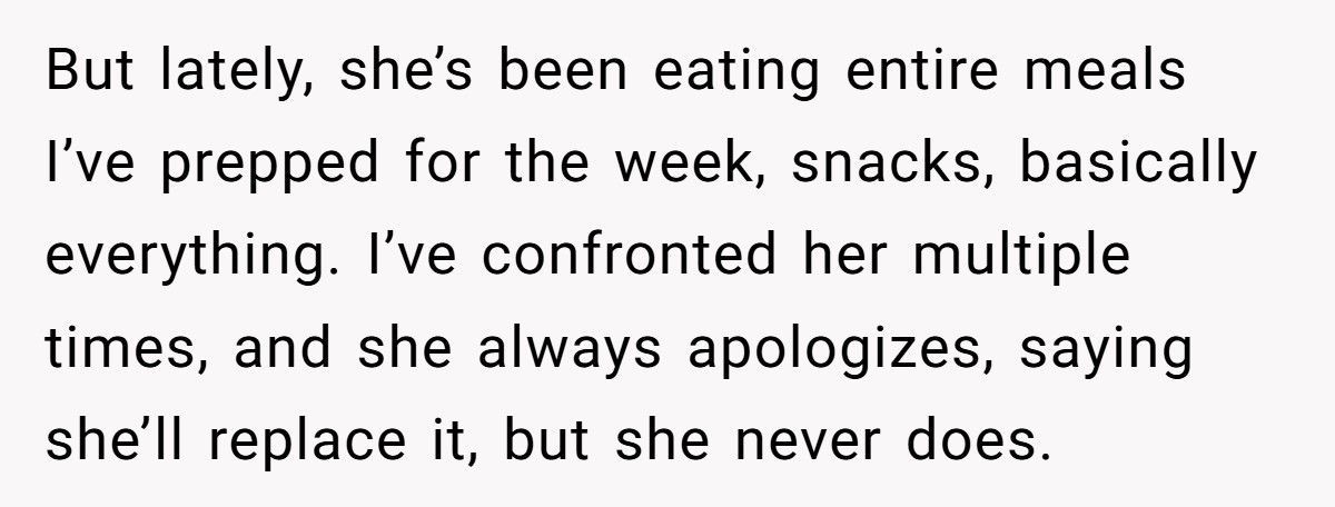 Roommate Furious After Being Busted For Stealing Food, Calls Pantry Lock “Childish”