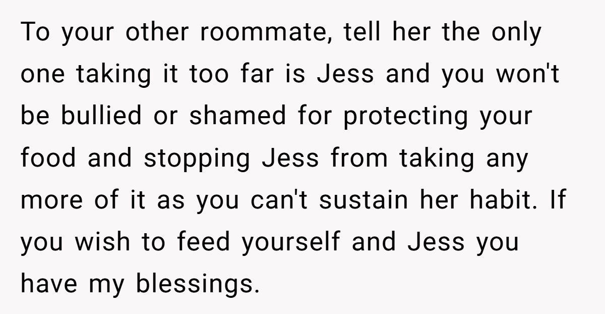 Roommate Furious After Being Busted For Stealing Food, Calls Pantry Lock “Childish”