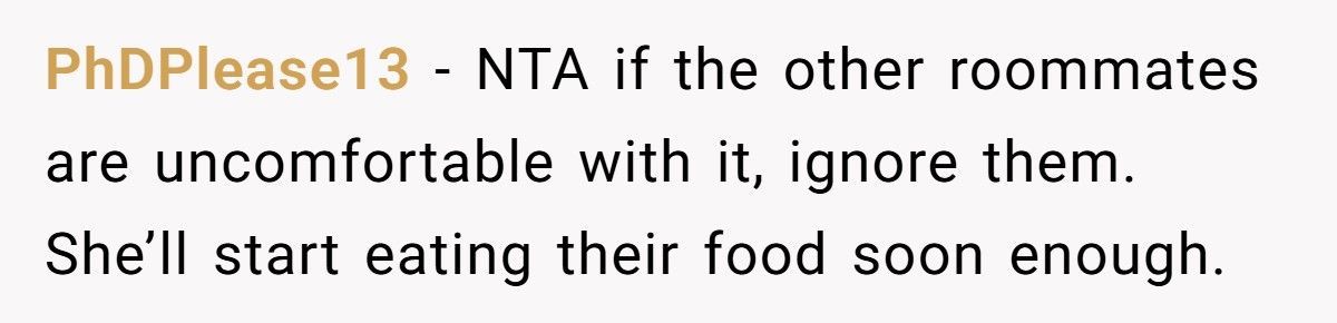 Roommate Furious After Being Busted For Stealing Food, Calls Pantry Lock “Childish”