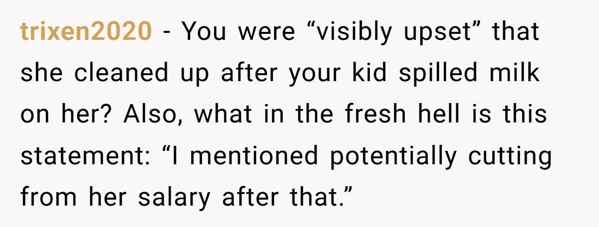 Mom Furious After Babysitter Showers In Her Home Despite Her Husband’s Approval