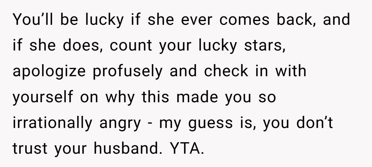 Mom Furious After Babysitter Showers In Her Home Despite Her Husband’s Approval