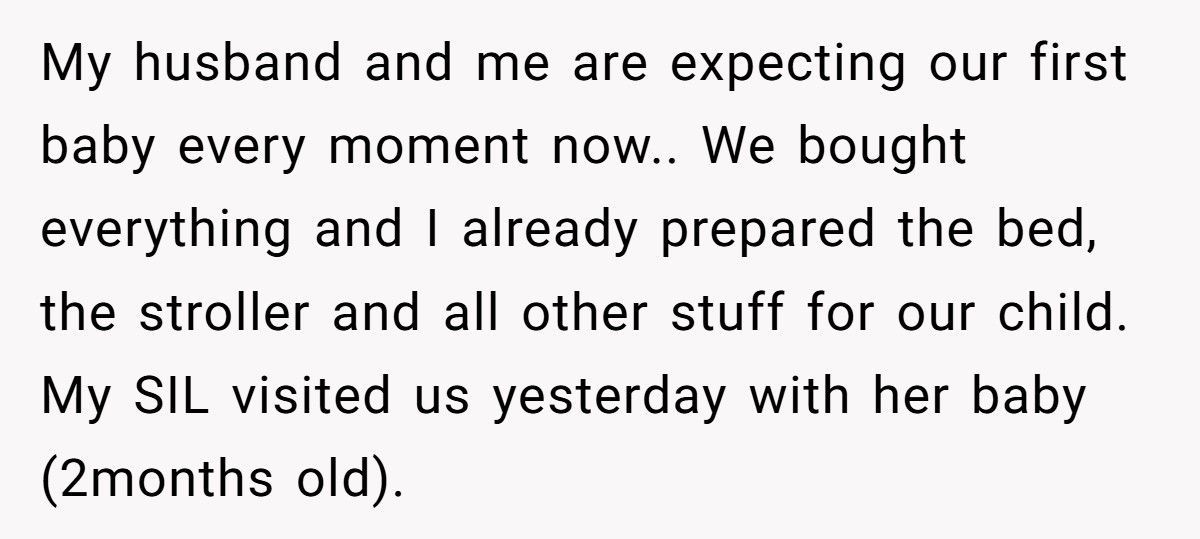 Mom-To-Be Slammed As “Selfish” After Refusing To Let Another Child Nap In Her Baby’s Crib