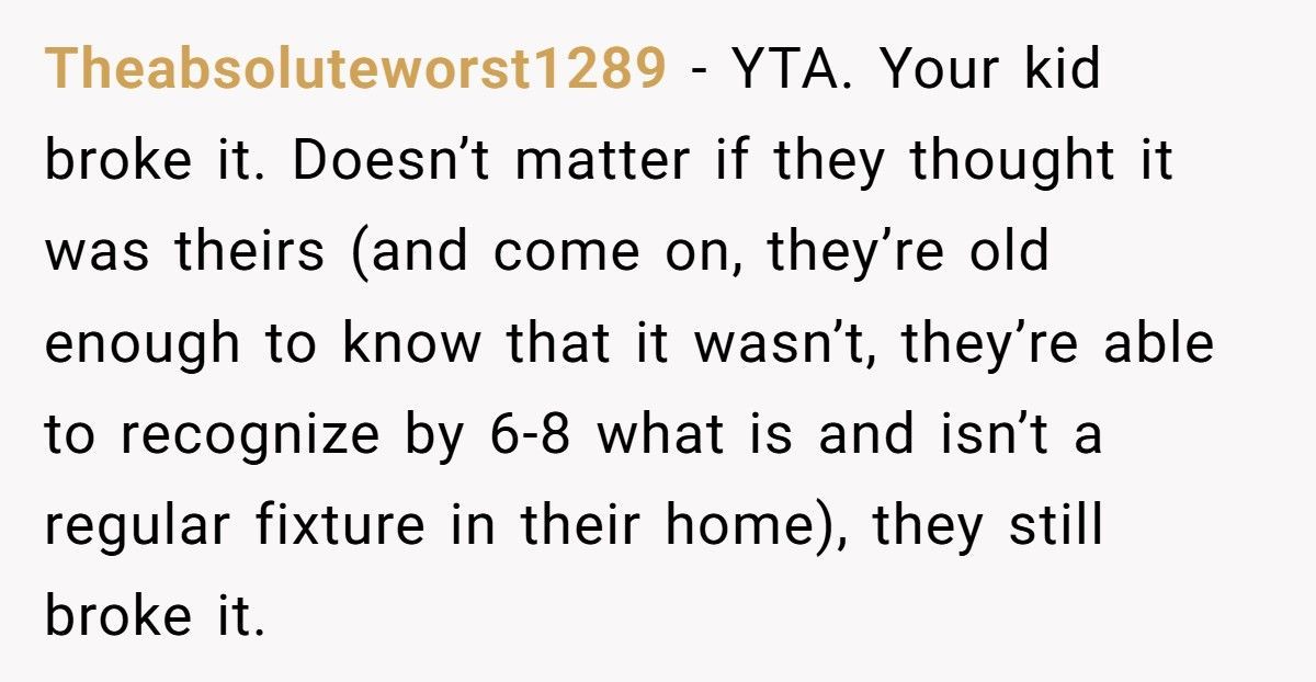 Child Breaks Babysitter’s Laptop, Mom Calls It ‘Her Fault’ — Who’s Right?