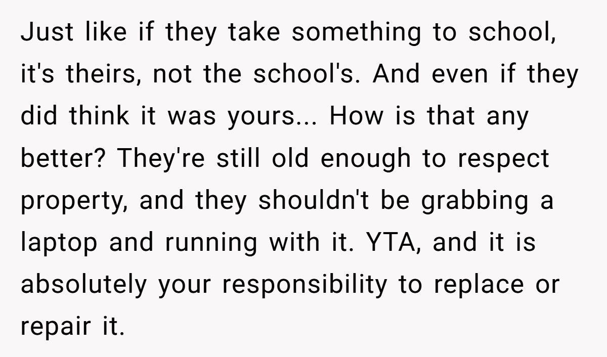 Child Breaks Babysitter’s Laptop, Mom Calls It ‘Her Fault’ — Who’s Right?
