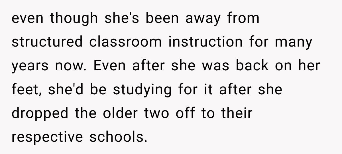 Man Downplays Wife’s GED Success After She Put Her Life On Hold To Raise Five Kids