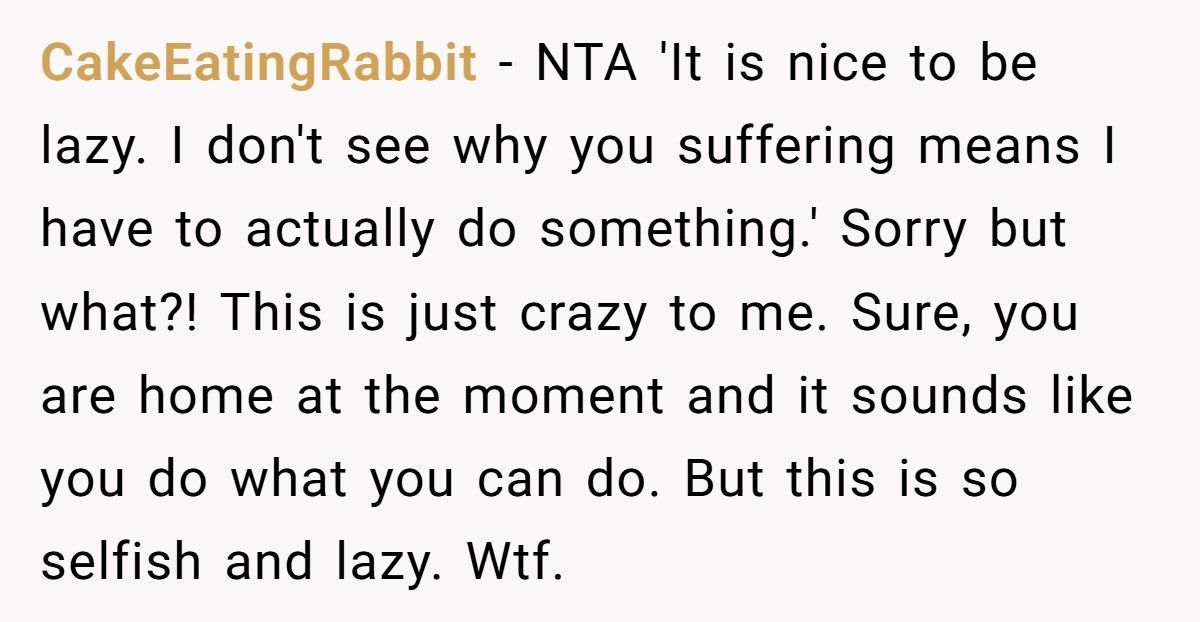 Mom With Jaw Wired Shut Begs Husband To Cook A Few Dinners, He Refuses Because He ‘Likes Coming Home To A Meal' Mom With Jaw Wired Shut Begs Husband To Cook A Few Dinners, He Refuses Because He ‘Likes Coming Home To A Meal'