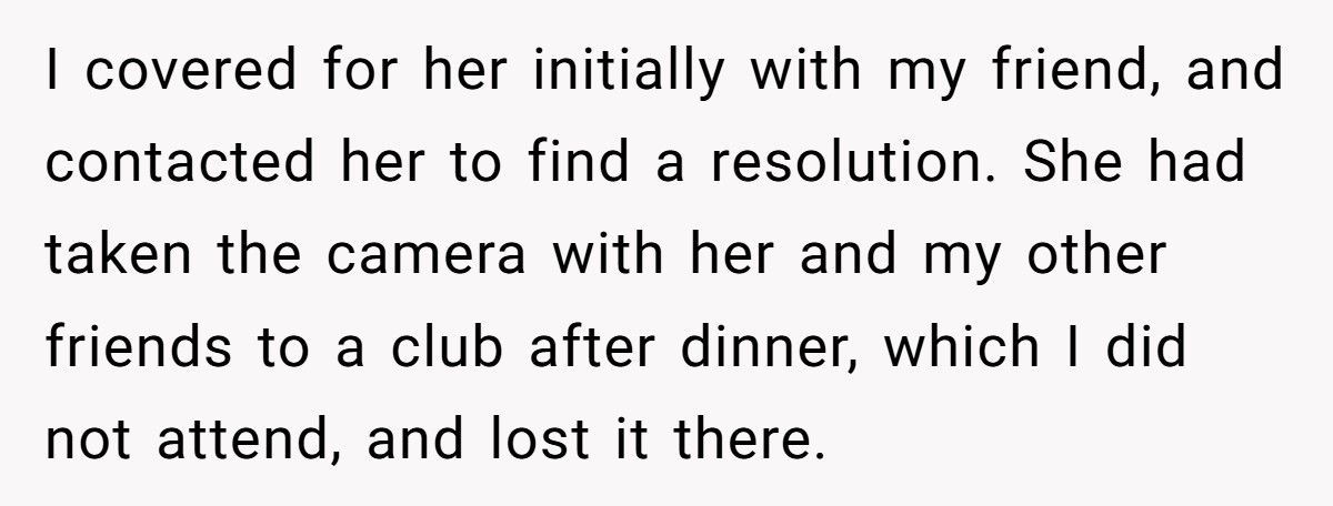 Boyfriend Gets Furious After Girlfriend Covers For Her “Good Friend” Who Stole His $1,800 Camera