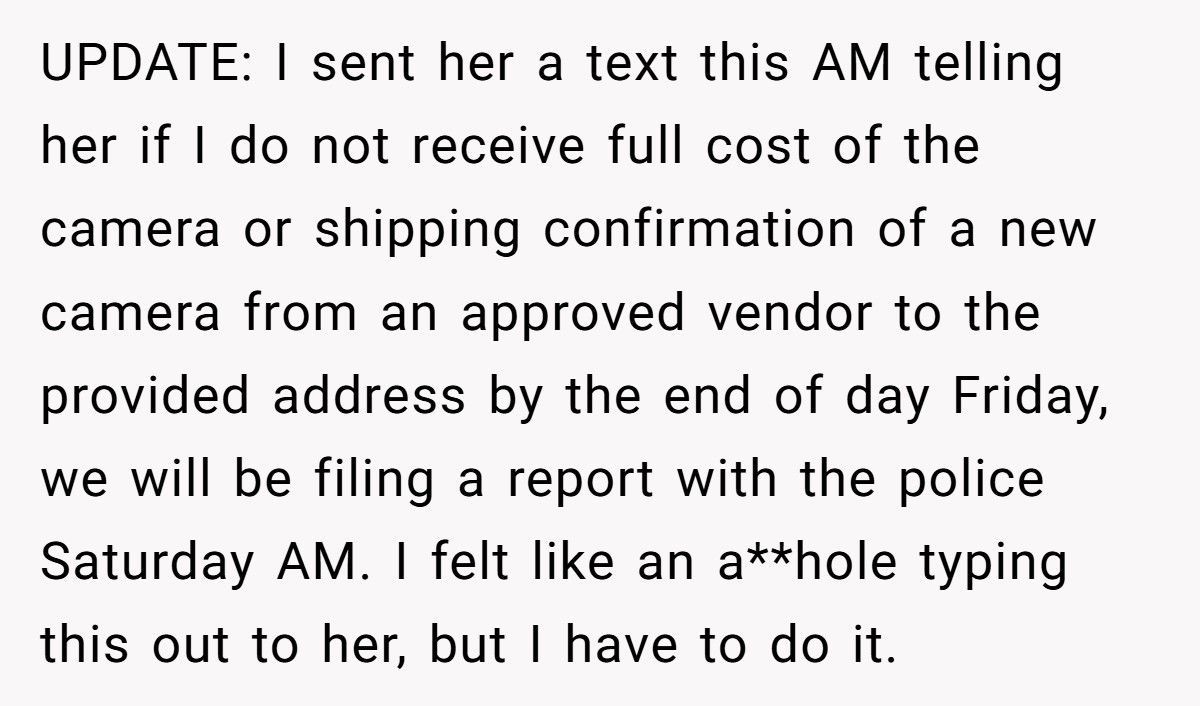 Boyfriend Gets Furious After Girlfriend Covers For Her “Good Friend” Who Stole His $1,800 Camera