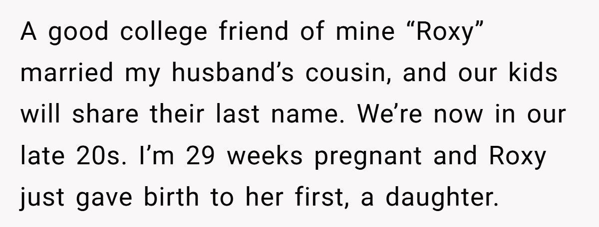 Pregnant Woman Trolls Nosy Friend With Fake Baby Name, Friend Actually Uses It And Ends Up Humiliated