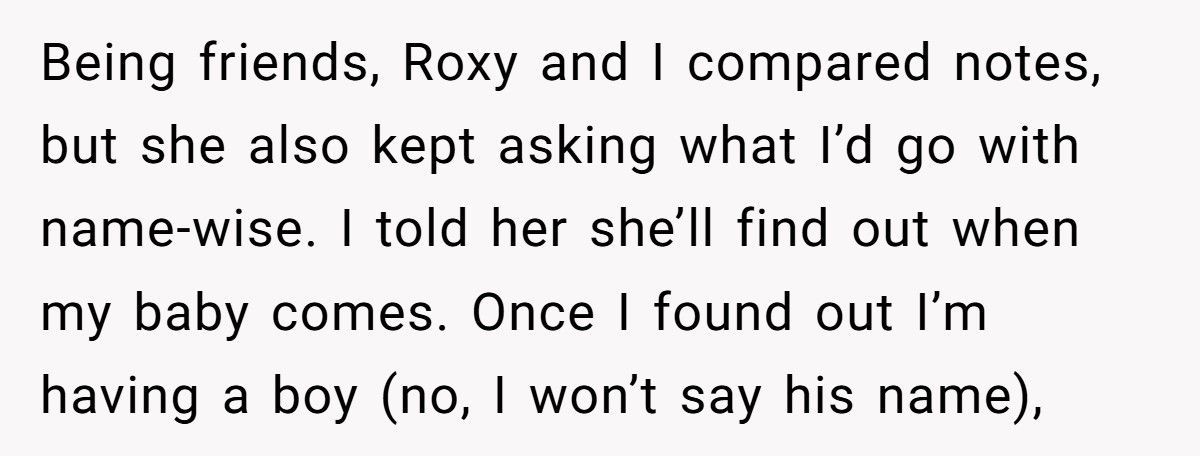 Pregnant Woman Trolls Nosy Friend With Fake Baby Name, Friend Actually Uses It And Ends Up Humiliated