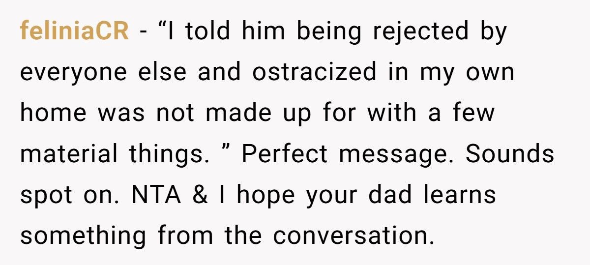 Son Refuses To Call Dad’s New Wife And Kids “Family” After Years Of Being Treated Like A Stranger