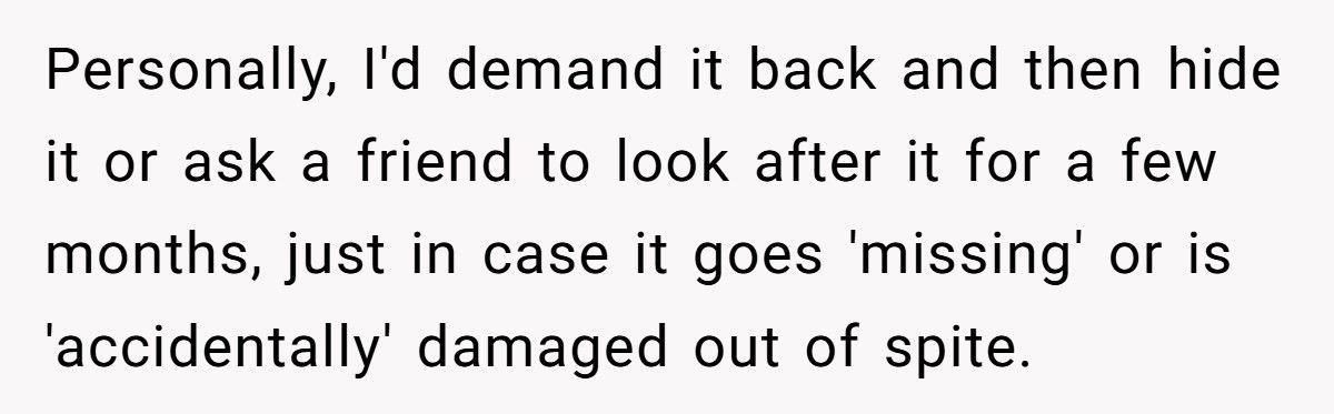 Woman Demands Childhood Teddy Back After Sister Gives It Away To Her Nephew