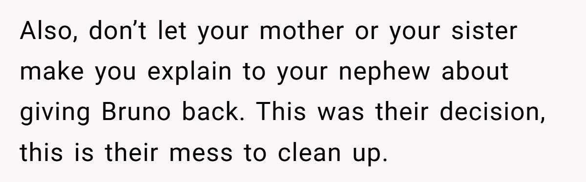 Woman Demands Childhood Teddy Back After Sister Gives It Away To Her Nephew