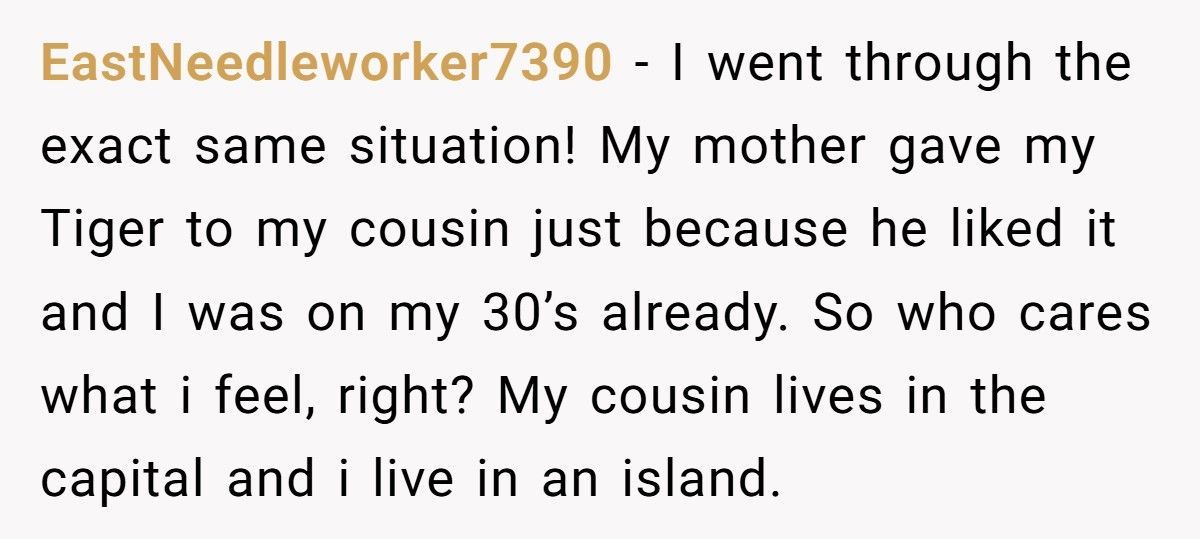 Woman Demands Childhood Teddy Back After Sister Gives It Away To Her Nephew