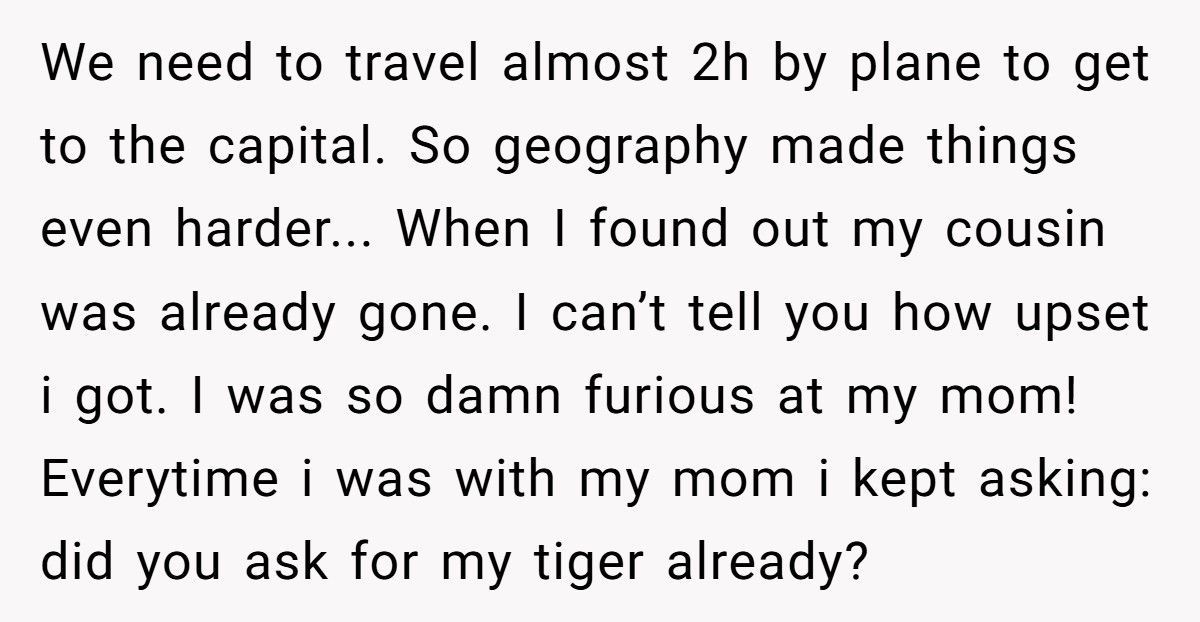 Woman Demands Childhood Teddy Back After Sister Gives It Away To Her Nephew