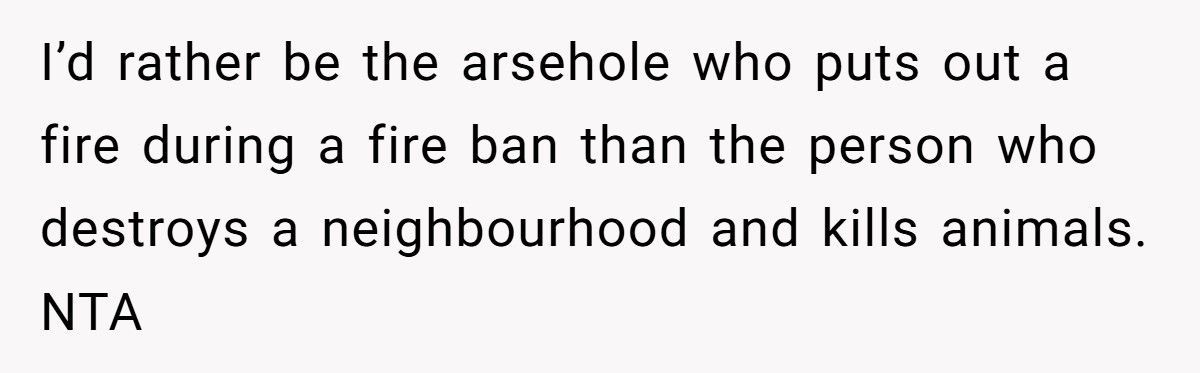 Man Saves Neighborhood From Fire Hazard, Neighbor Still Calls Cops On Him