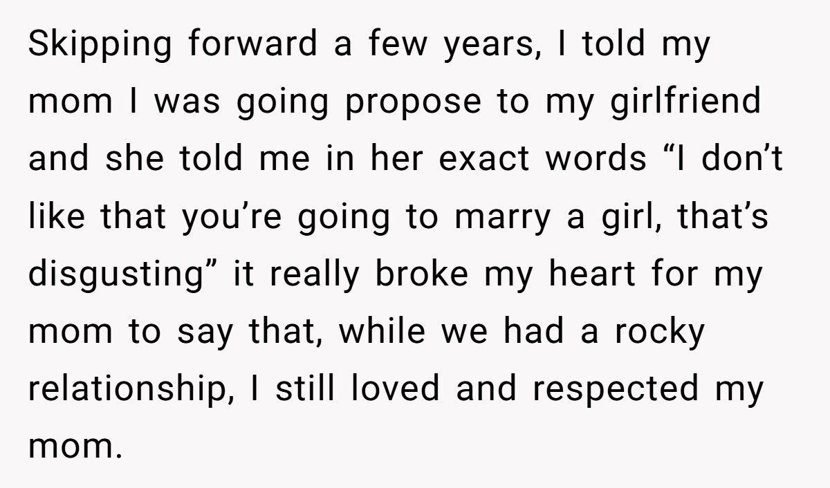 Trans Groom Kicks Mom Out After She Calls His Wedding “Disgusting”