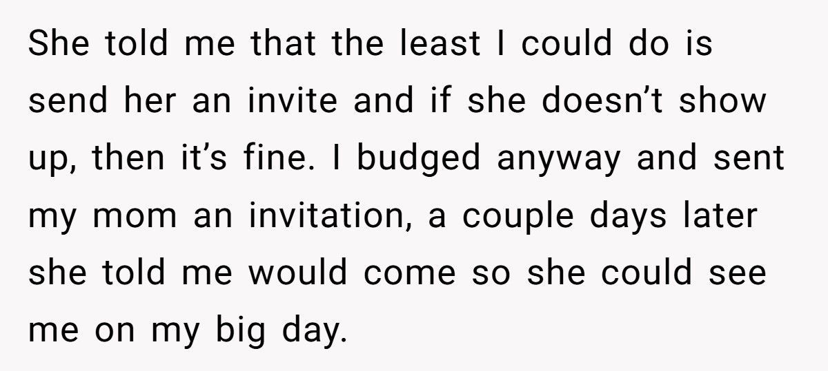 Trans Groom Kicks Mom Out After She Calls His Wedding “Disgusting”