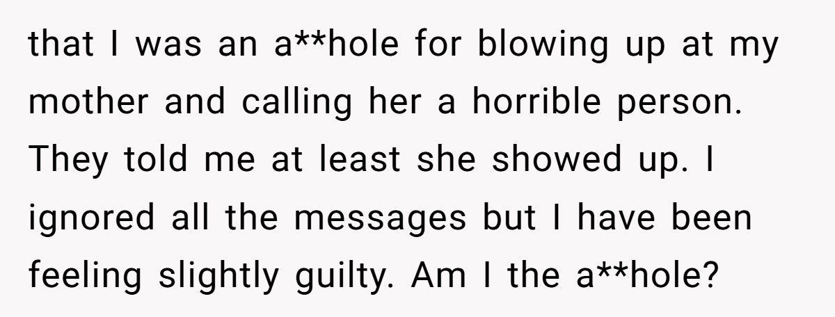 Trans Groom Kicks Mom Out After She Calls His Wedding “Disgusting”