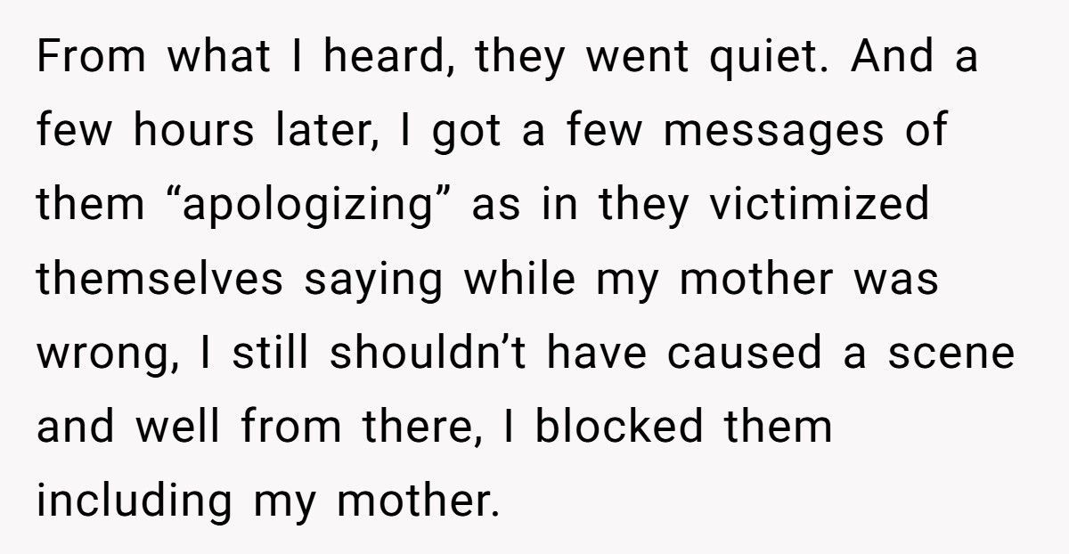 Trans Groom Kicks Mom Out After She Calls His Wedding “Disgusting”