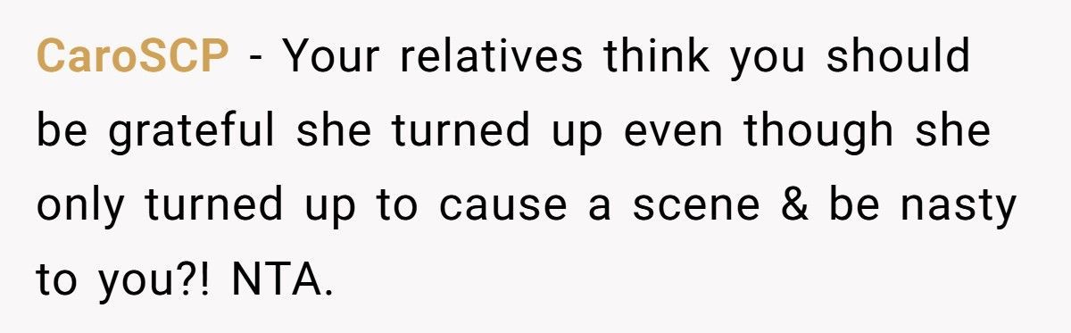 Trans Groom Kicks Mom Out After She Calls His Wedding “Disgusting”