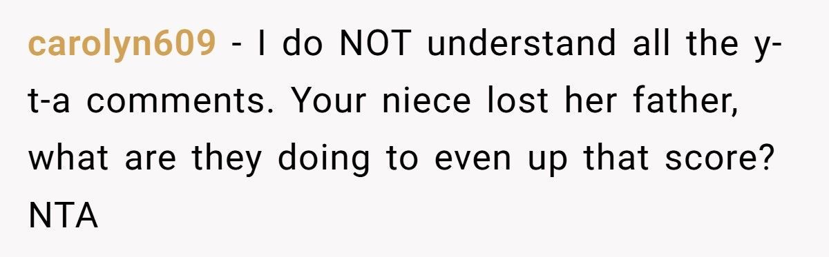 Widowed Mom Accused Of Playing Favorites After Canceling Family Tradition Widowed Mom Accused Of Playing Favorites After Canceling Family Tradition