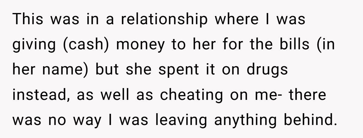 Ex Demanded All His Stuff Back, So She Made Sure He Got Everything