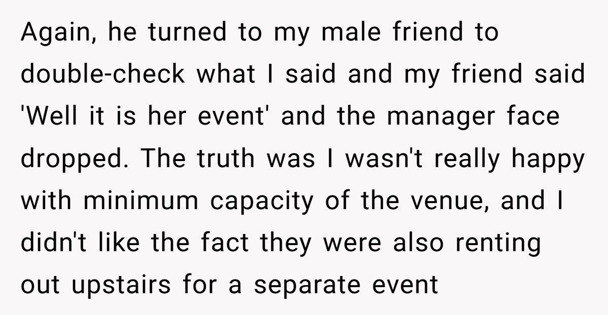 Woman Silently Shuts Down Restaurant Owner’s Sexist Jokes And Costs Him $9K Deal