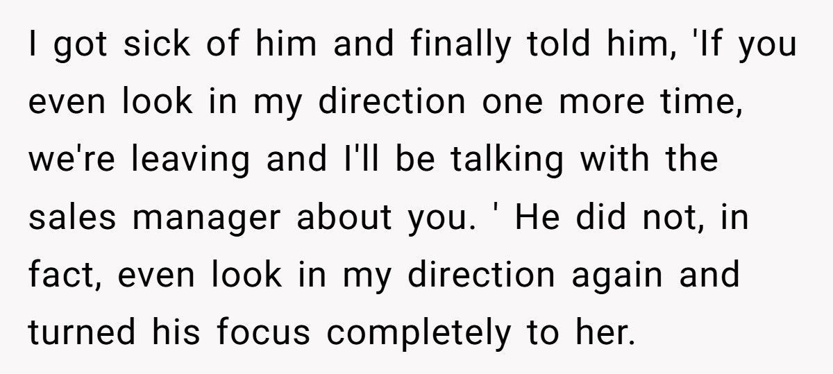 Woman Silently Shuts Down Restaurant Owner’s Sexist Jokes And Costs Him $9K Deal