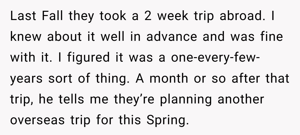 Husband Spends 4 Months Vacationing With His “Friend,” Leaving Wife To Parent Alone