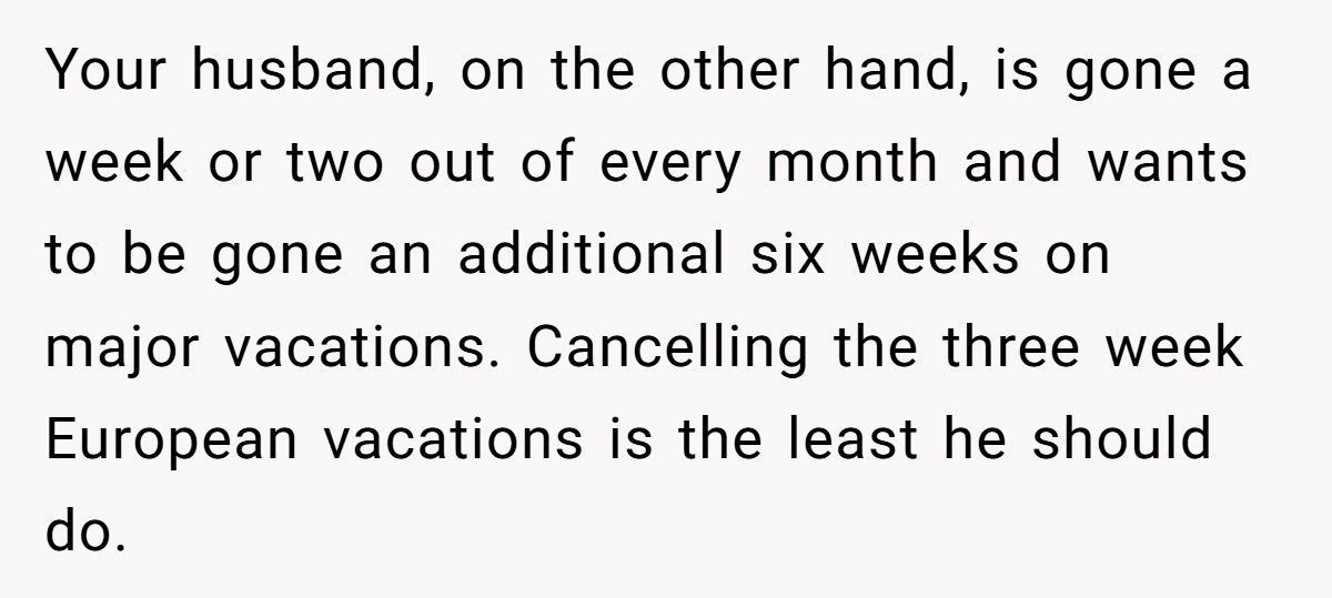 Husband Spends 4 Months Vacationing With His “Friend,” Leaving Wife To Parent Alone
