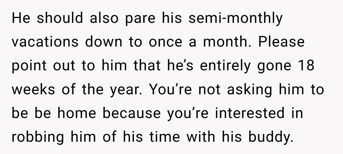 Husband Spends 4 Months Vacationing With His “Friend,” Leaving Wife To Parent Alone