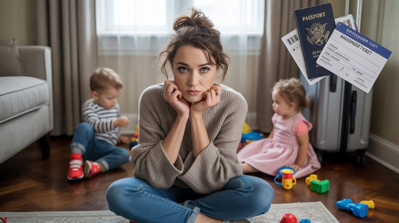 Husband Spends 4 Months Vacationing With His “Friend,” Leaving Wife To Parent Alone