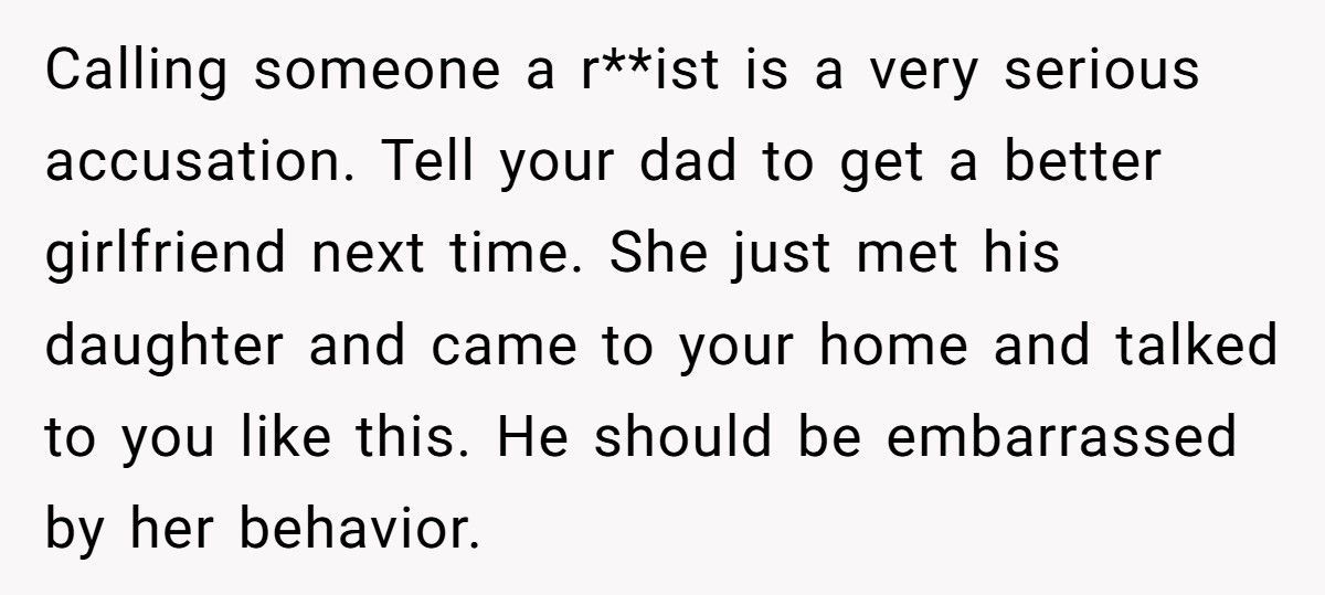 Woman Wears Bonnet To Bed, Dad’s Girlfriend Explodes And Calls Her "Racist"