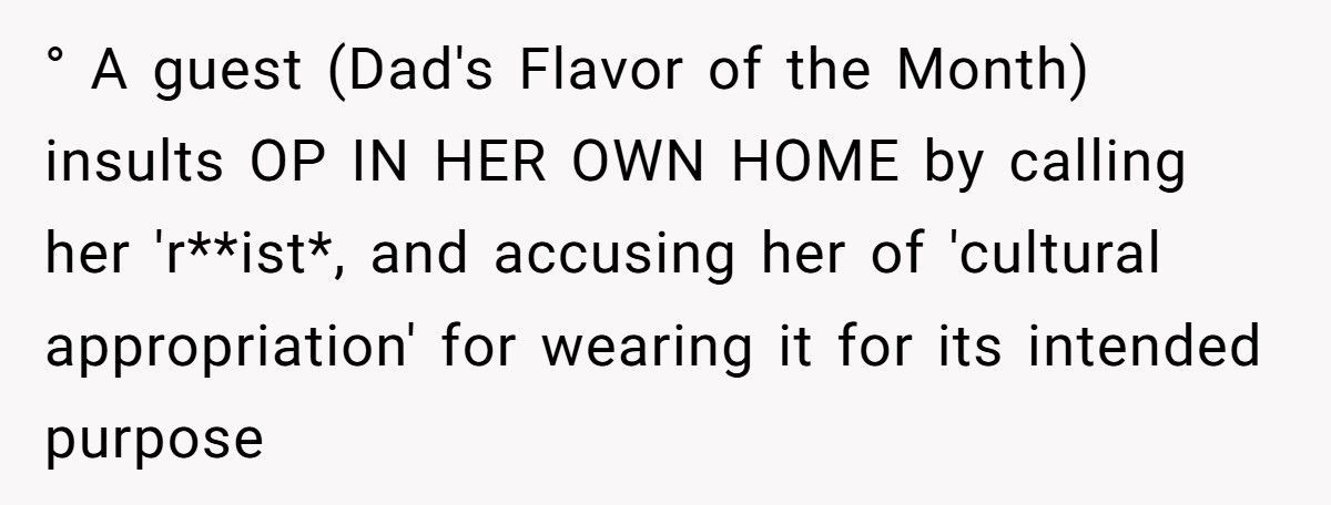 Woman Wears Bonnet To Bed, Dad’s Girlfriend Explodes And Calls Her "Racist"