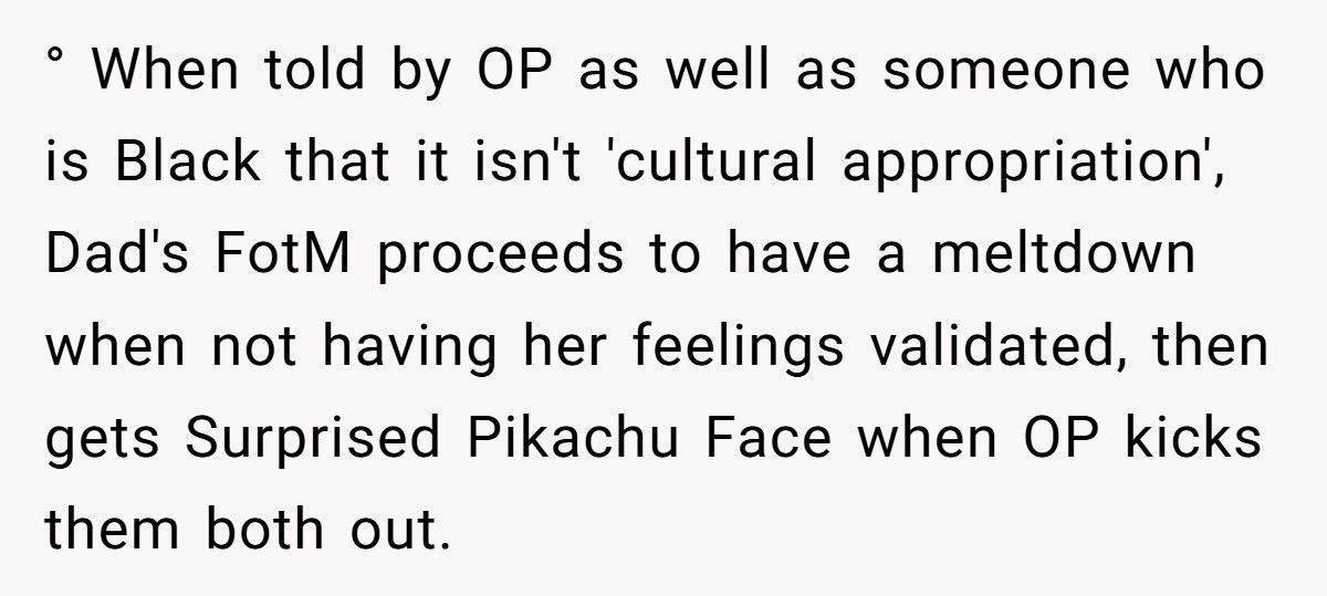 Woman Wears Bonnet To Bed, Dad’s Girlfriend Explodes And Calls Her "Racist"