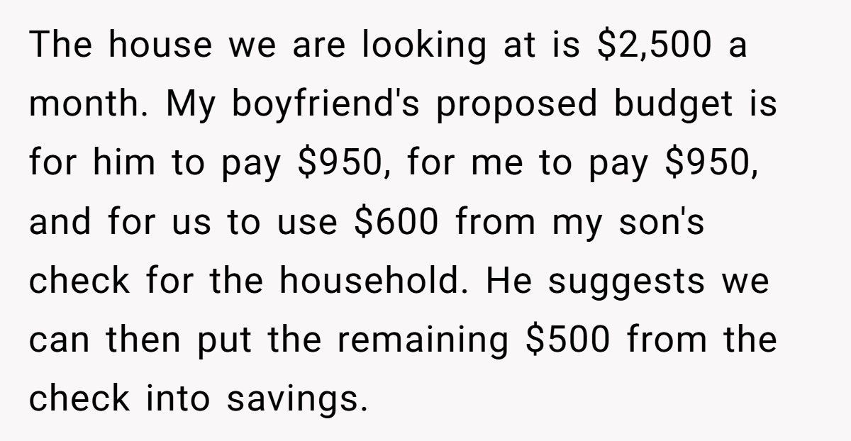 Mom’s Fiancé Wants To Use Her Son’s Survivor Benefits For Rent, She Pushes Back Mom’s Fiancé Wants To Use Her Son’s Survivor Benefits For Rent, She Pushes Back