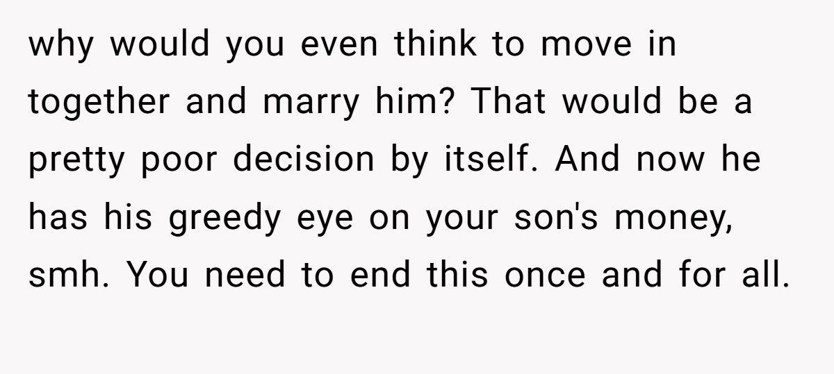 Mom’s Fiancé Wants To Use Her Son’s Survivor Benefits For Rent, She Pushes Back Mom’s Fiancé Wants To Use Her Son’s Survivor Benefits For Rent, She Pushes Back
