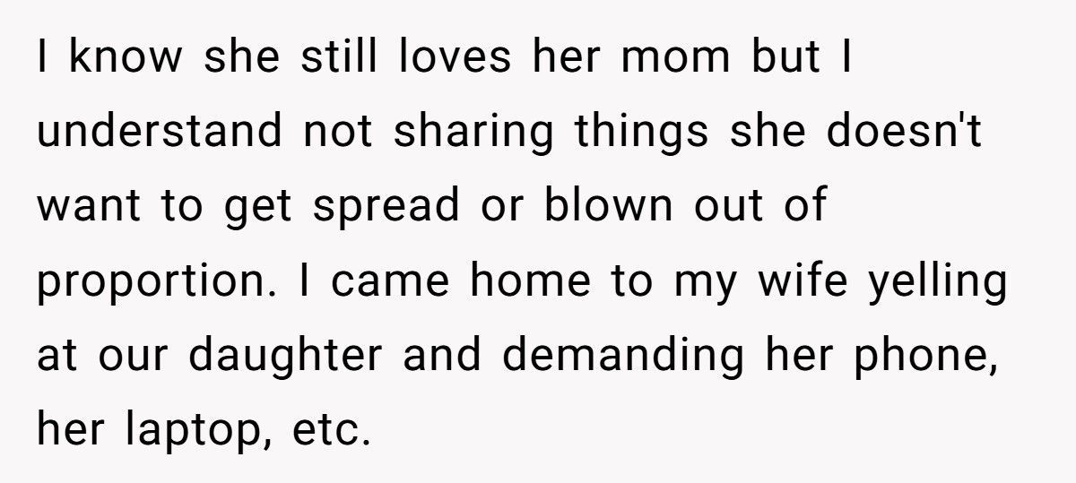 Wife Shares Daughter’s Secrets At BBQ, Then Can’t Believe Why Daughter Stopped Talking To Her