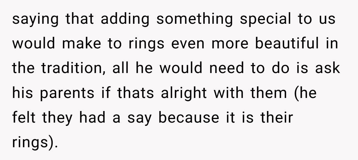 Bride Refuses Fiancé’s “Cursed” Family Rings, His Mother Explodes With Dozens Of Texts