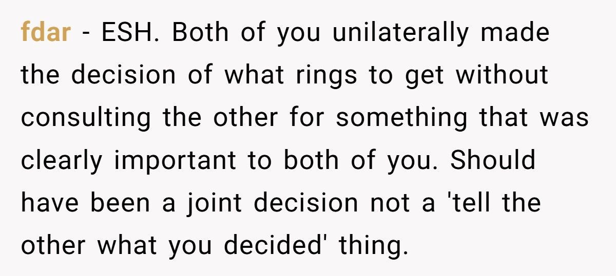 Bride Refuses Fiancé’s “Cursed” Family Rings, His Mother Explodes With Dozens Of Texts