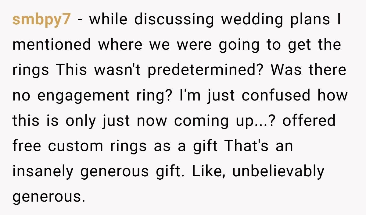 Bride Refuses Fiancé’s “Cursed” Family Rings, His Mother Explodes With Dozens Of Texts