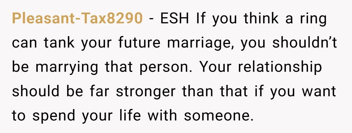 Bride Refuses Fiancé’s “Cursed” Family Rings, His Mother Explodes With Dozens Of Texts