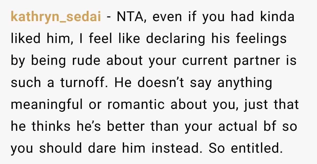 Guy Claims He Deserves Her Because He’s Taller and Richer, She Shuts Him Down With Brutal Honesty Guy Claims He Deserves Her Because He’s Taller and Richer, She Shuts Him Down With Brutal Honesty