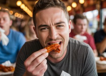 Man Wins Hot Wing Contest Thanks To “Spice-Proof” Genetics, Friends Call Him A Cheater Man Wins Hot Wing Contest Thanks To “Spice-Proof” Genetics, Friends Call Him A Cheater